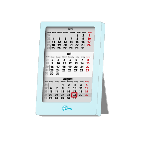 3-Monatskalender DATA - MINI - Zweijahreskalender